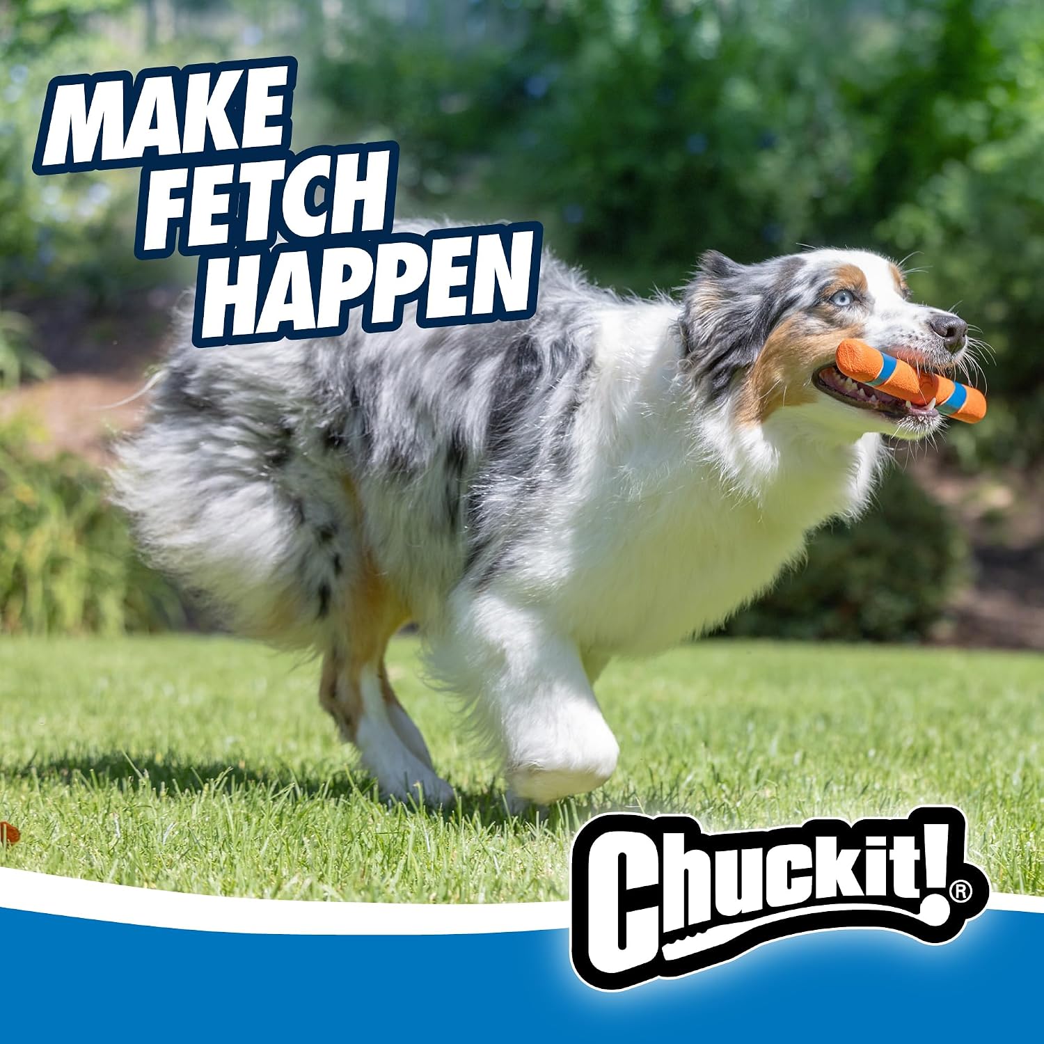 Chuckit! Ultra Fetch Stick Interactive Dog Toy, 12in, All Breeds UltraFetch Stick