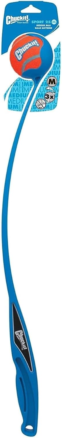 Chuckit! Sport 25M Dog Ball Launcher, 25in Length, Includes Medium Ball