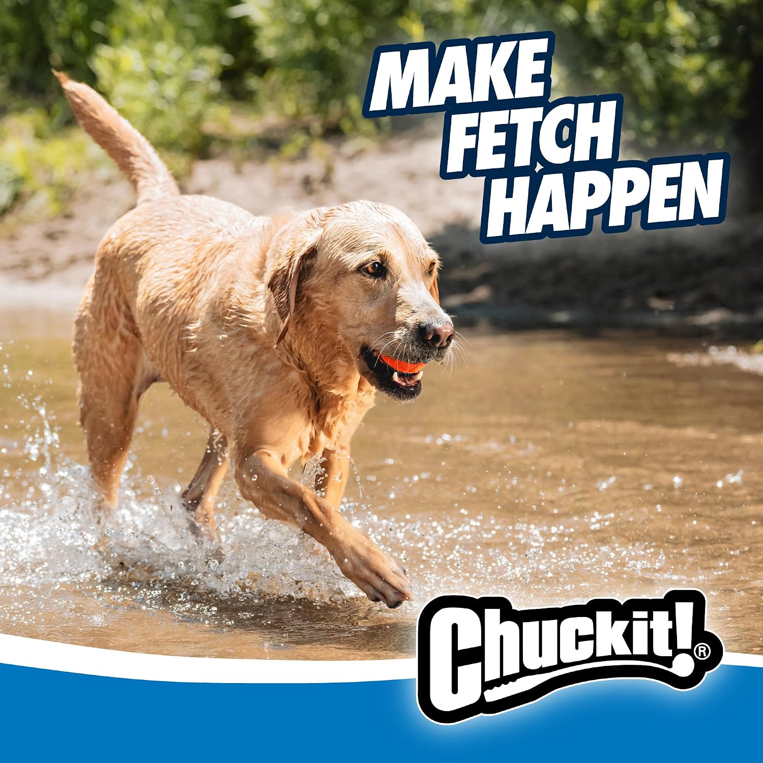 Chuckit! Ultra Ball Dog Toy, Durable Rubber, XL 3.5-in, 1 Pack