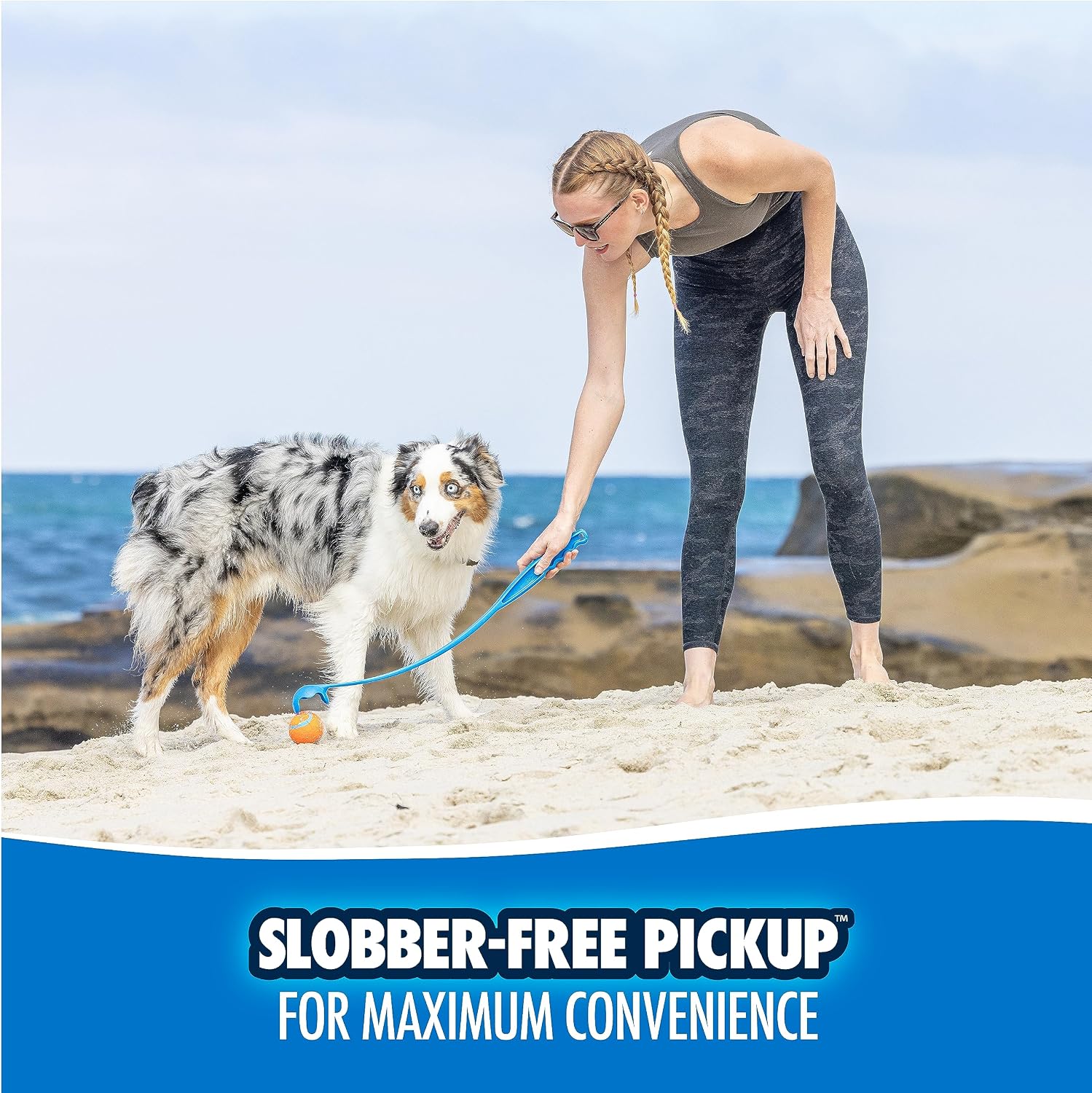 Chuckit! Pro 26L Launcher, 26in, Includes Large Ball, Dogs 60-100lbs