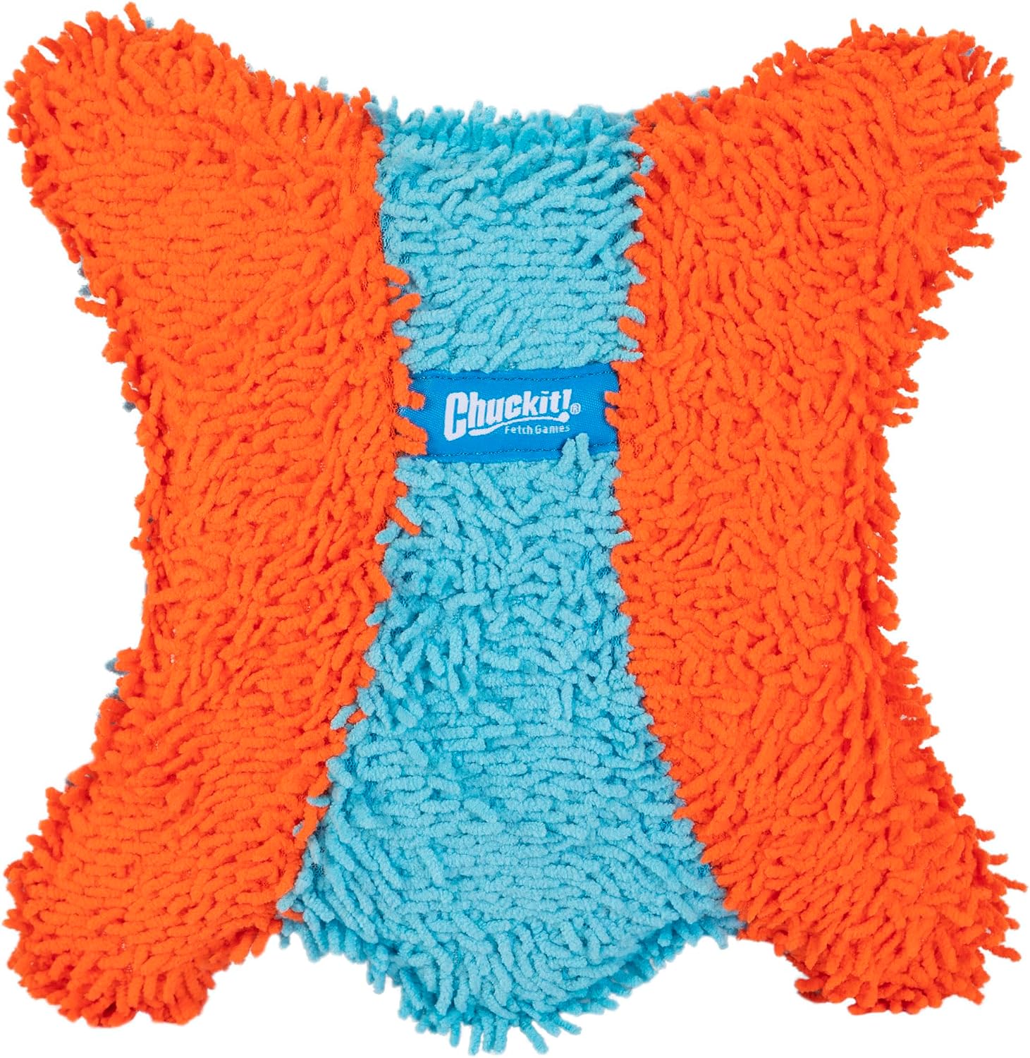 Chuckit! Indoor Fetch Squirrel Toy for Dogs, Orange and Blue