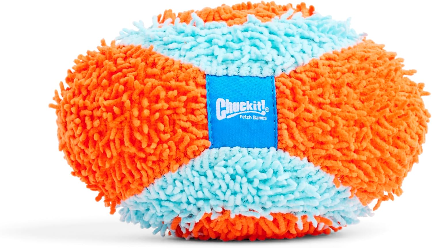Chuckit! Indoor Fumbler Roller Dog Toy, Orange and Blue, 7.5in