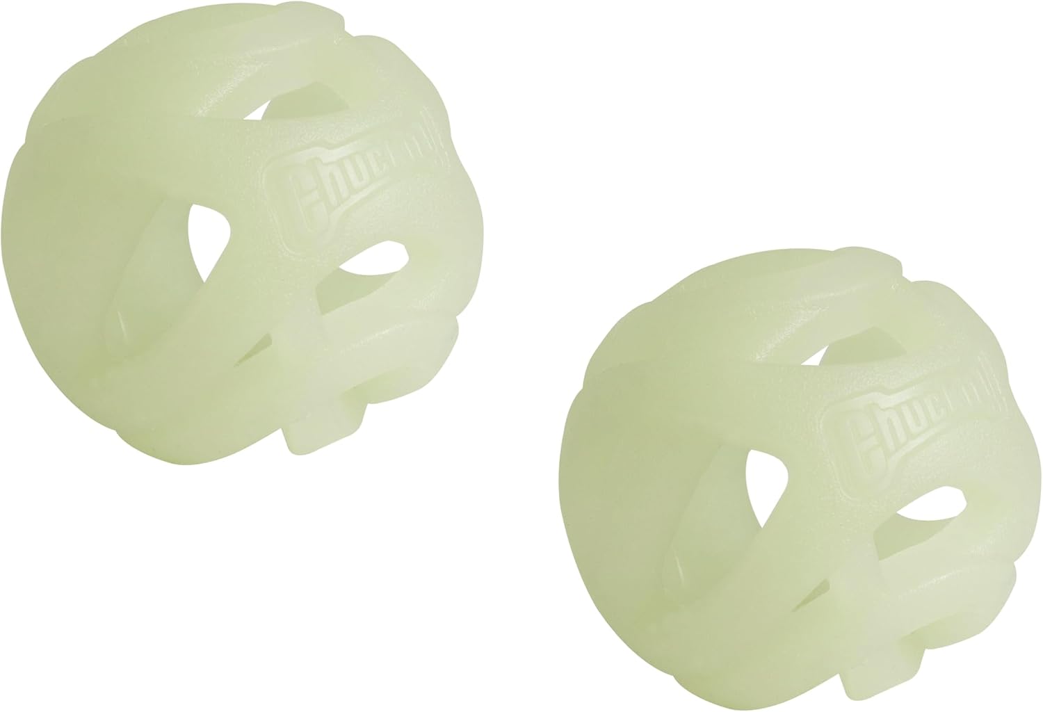 Chuckit! Air Glow Fetch Ball Dog Toy, Medium 2.5in, 2 Pack