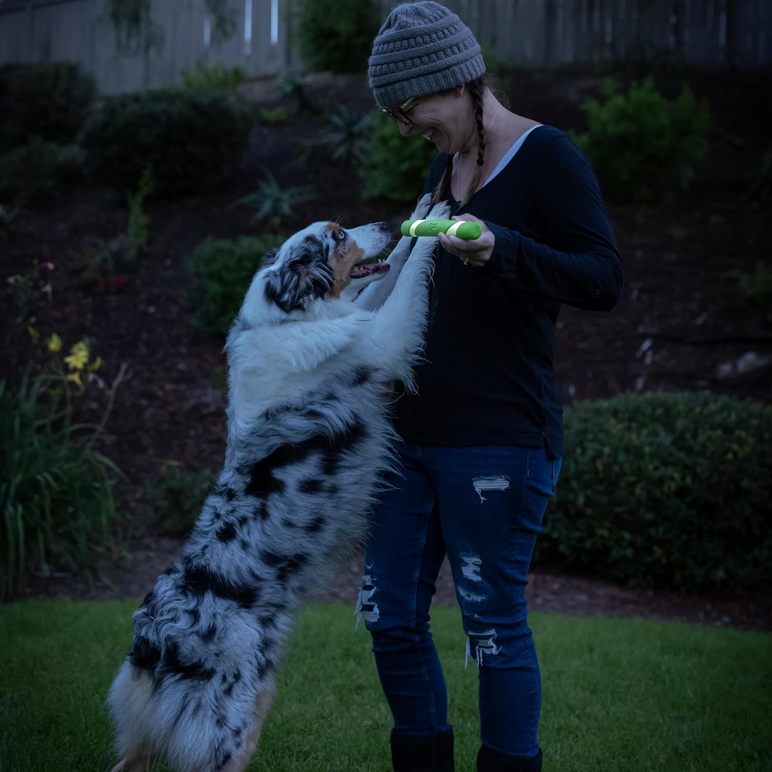 Chuckit! Max Glow Ultra Fetch Stick Dog Toy, 12in