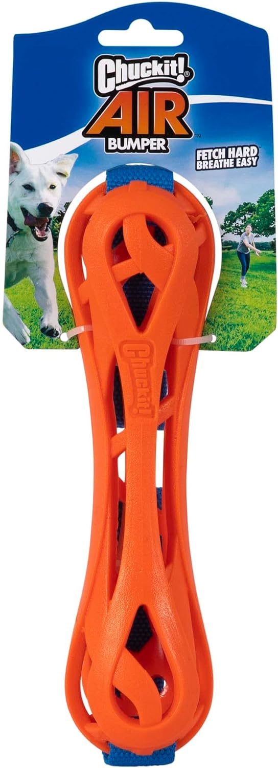 Chuckit! Air Fetch Bumper Dog Toy, Orange Orange Bumper