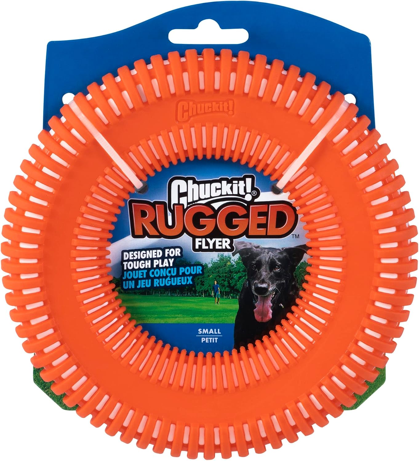Chuckit! Rugged Flyer Dog Toy, Small, Assorted Colors