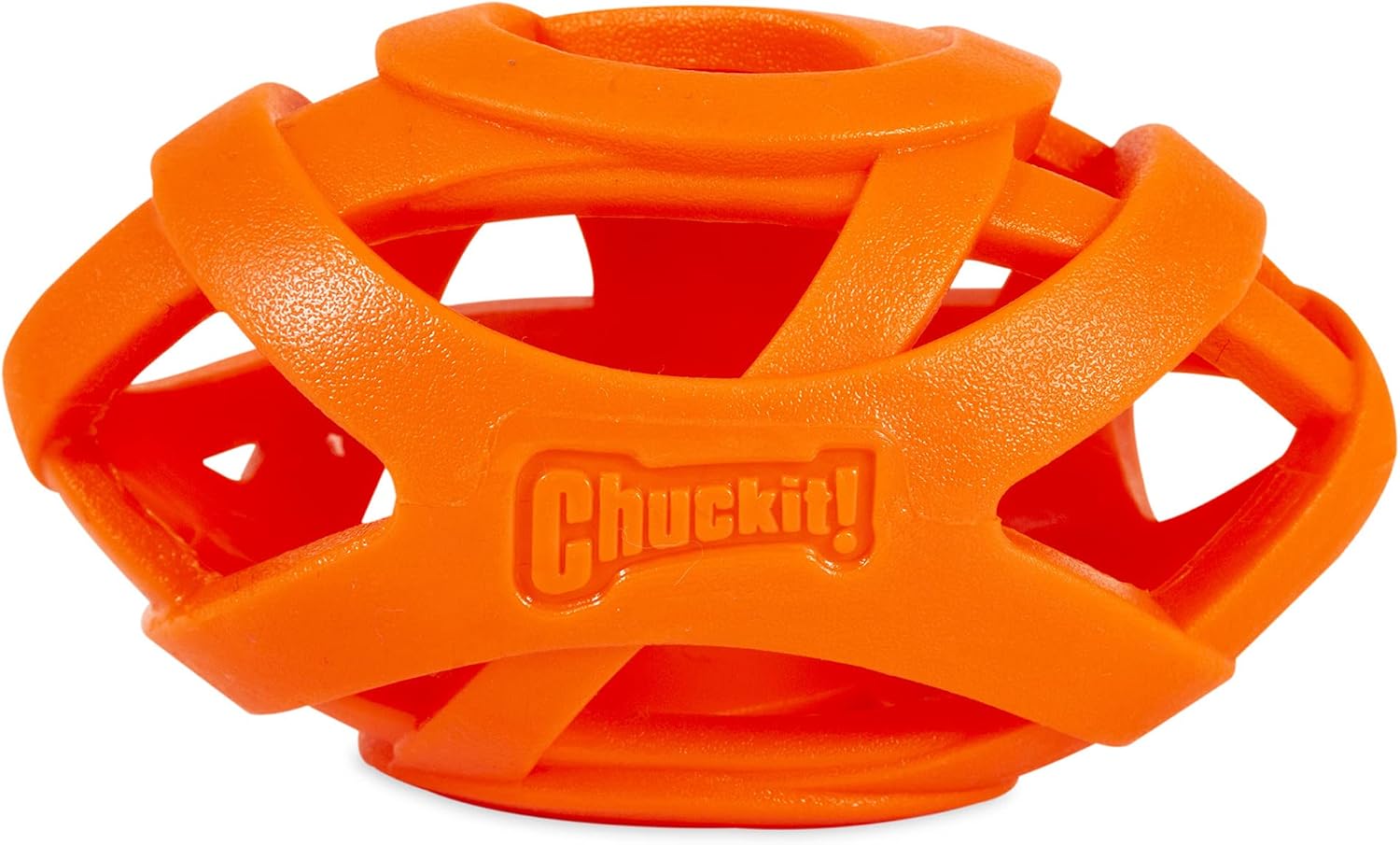 Chuckit! Air Fetch Football Dog Toy, Orange Orange Football