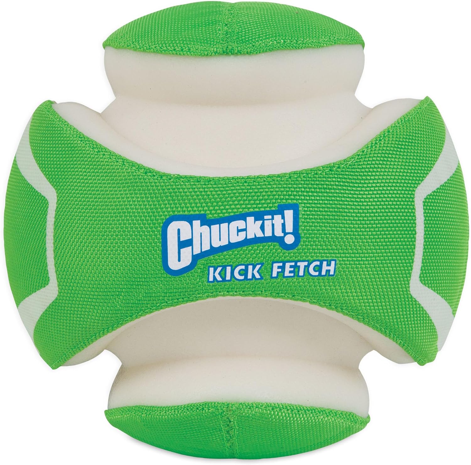 Chuckit! Kick Fetch Max Glow Ball, Large (8 Inch) Glow in the Dark Dog Toy