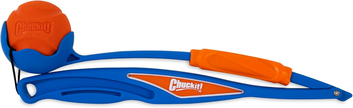 Chuckit! Fetch and Fold Mini 18M Launcher with Medium 2.5in Ball